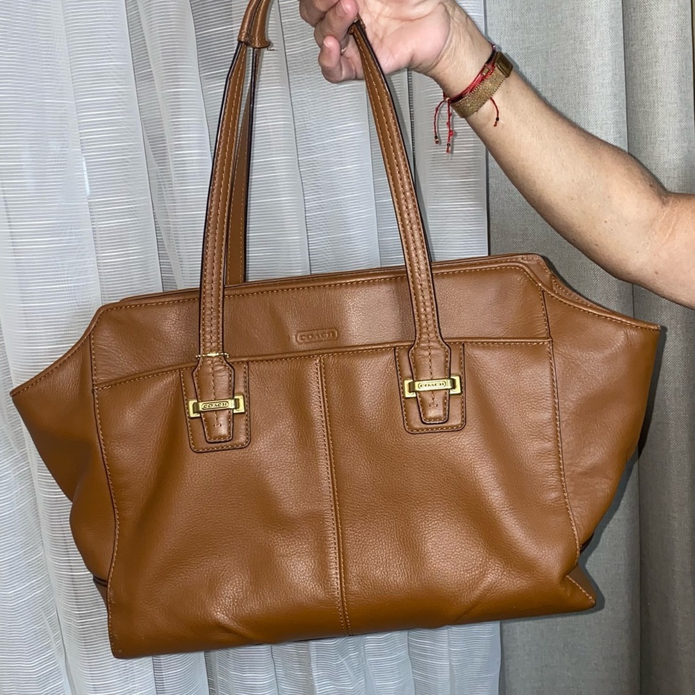 Coach Taylor Leather Alexis Caryall Tote